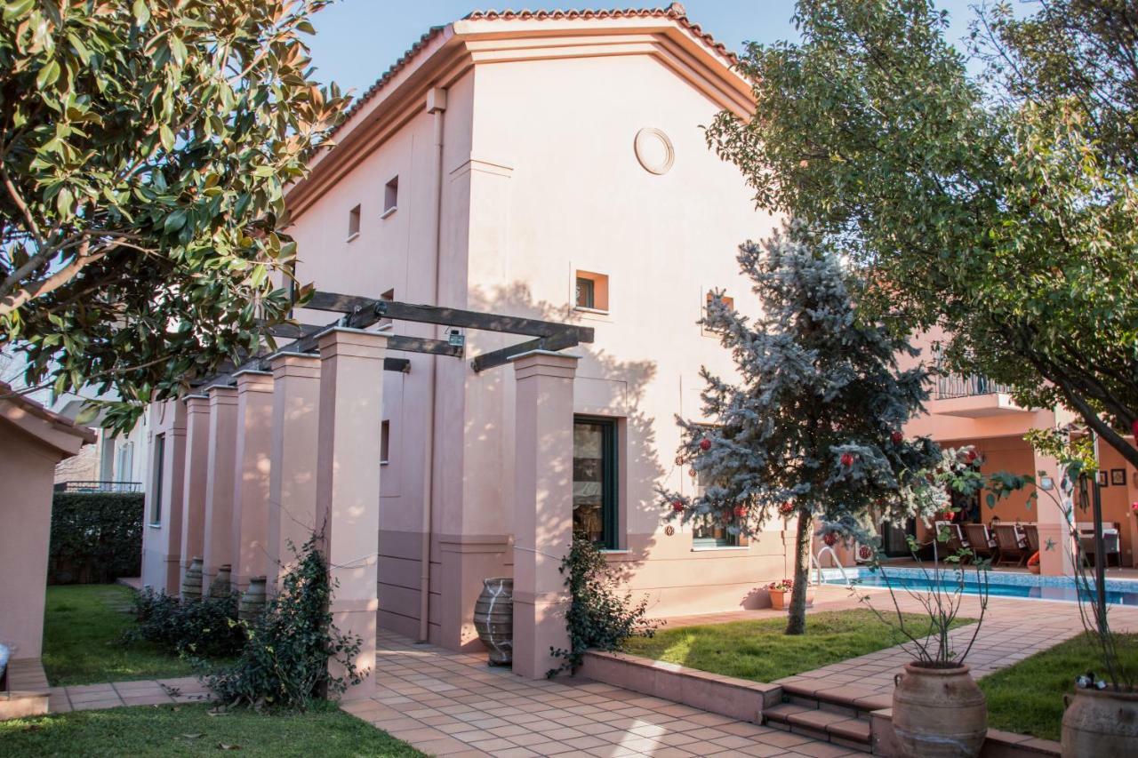 4-Seasons Pool Villa Near Meteora Tríkala Exterior foto