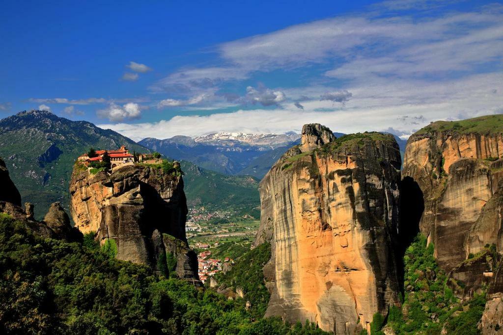 4-Seasons Pool Villa Near Meteora Tríkala Exterior foto